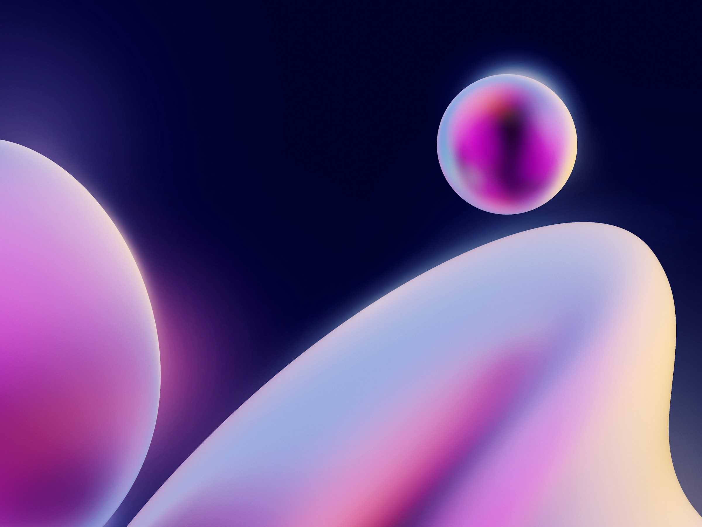 Abstract liquid patterns